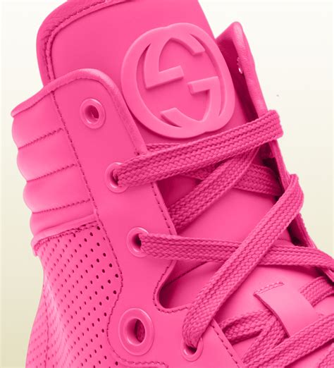 gucci sneaker damen pink|pink gucci sneakers men's.